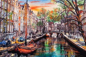 Elena Polyakova - Walk in Amsterdam kopen? Bied vanaf 125!