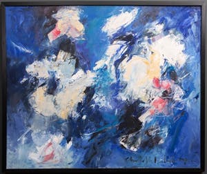 Charlotte Molenkamp - olieverf op doek : abstract (groot!) kopen? Bied vanaf 2995!