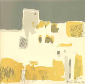 Oskar Koller - Handsignierte Farb Lithografie 1962 kaufen? Bieten Sie von 55!