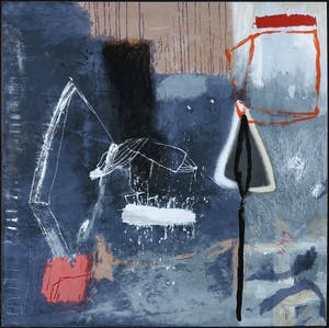 Anna Verrijt - Zeefdruk op papier op hout, Heksenkring kopen? Bied vanaf 1!