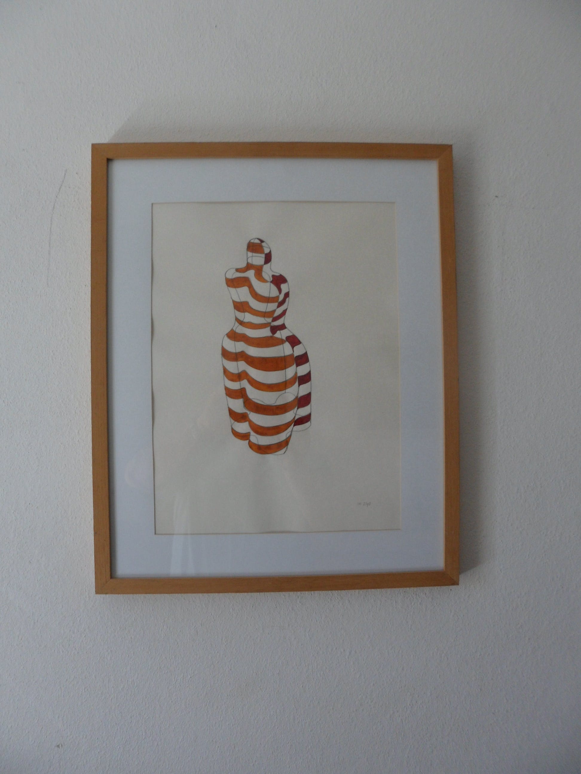 Ingrid van der Hoeven - Grafiet en aquarel op papier,titel : Wereldberg 1 kopen? Bied vanaf 1!