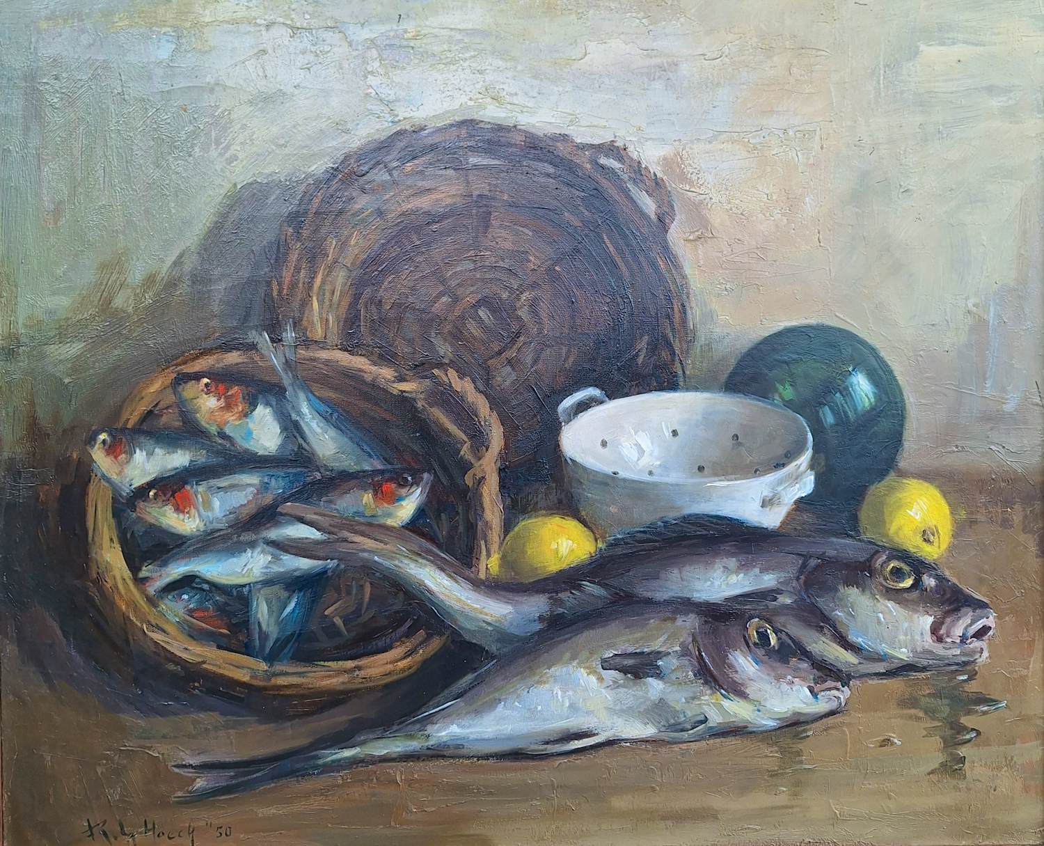 Raymond Van Hoeck - Stilleven verkocht voor € 175!