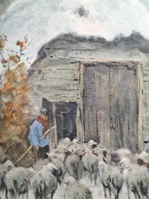 Willem G.F. Jansen - Herder met schapen kopen? Bied vanaf 295!