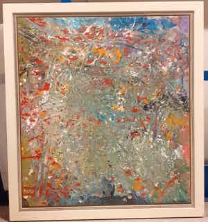 Judy Levy - Abstract werk verkocht voor € 10!