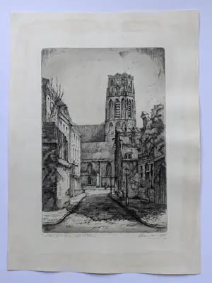 A.W. van Munster - 1951 - Lange Torenstraat, Rotterdam kopen? Bied vanaf 25!