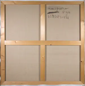 Hannes Postma - Olieverf op doek, Schootsveld (Zeer groot) kopen? Bied vanaf 250!