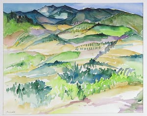 Joe Wols - Aquarel, Provence kopen? Bied vanaf 1!