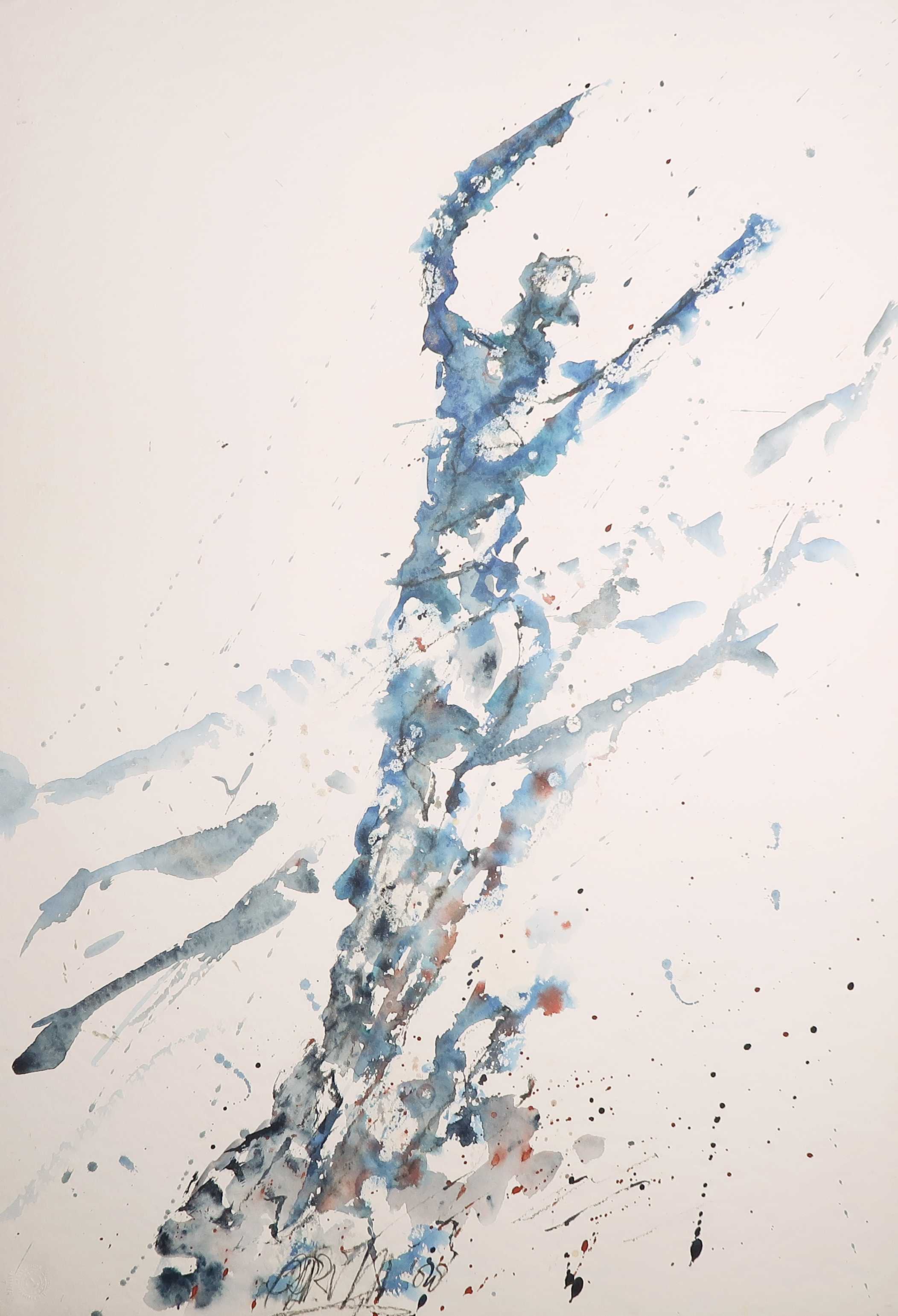 Ad Arma - Aquarel, Zonder titel verkocht voor € 20!