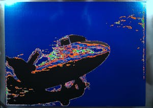 Henk van der Vet - Zeefdruk, Zonder titel (Groot) kopen? Bied vanaf 1!