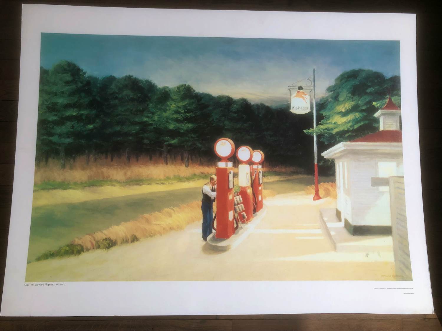 Edward Hopper - gasstation kopen? Bied vanaf 50!