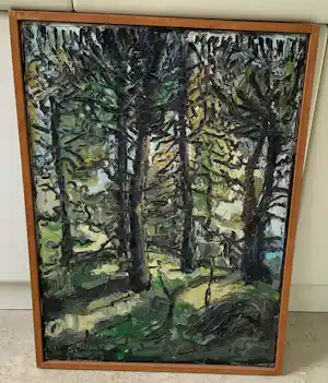 Wim Bettenhausen - Bosrand vendu pour 100€ !