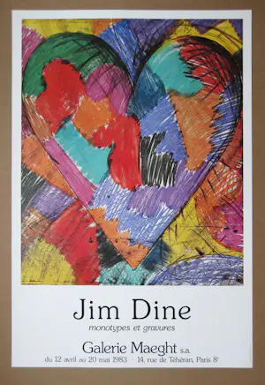 Jim Dine - Galerie Maeght - 1983 kopen? Bied vanaf 45!