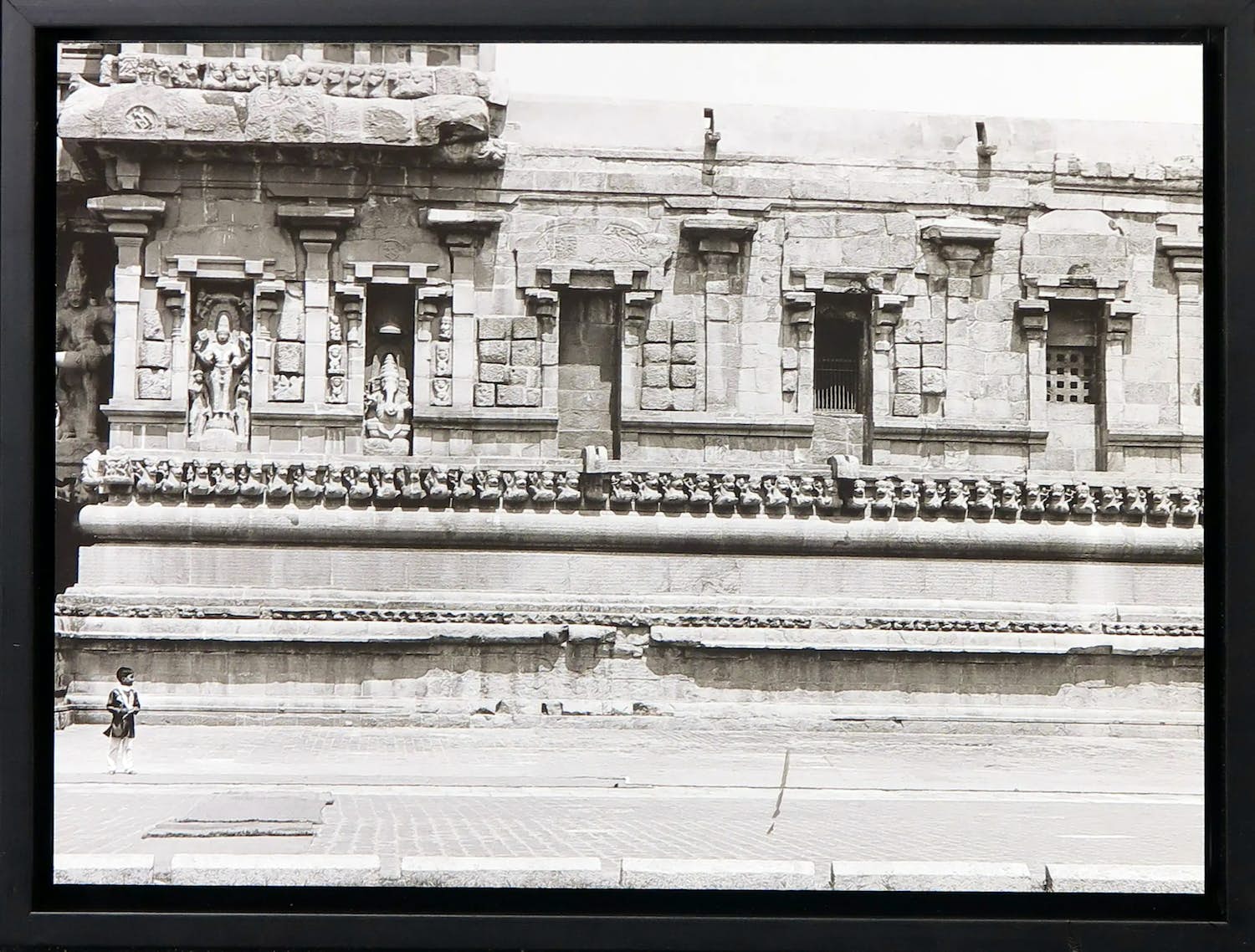 Prarthana Modi - Foto op dibond, Long walk Thanjavur Tanjore 2014 kopen? Bied vanaf 1!