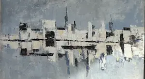 Jan Bakker - Town on the River kopen? Bied vanaf 250!