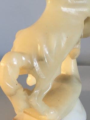 Niet of onleesbaar gesigneerd - Italian alabaster. Horse Sculpture kopen? Bied vanaf 1!