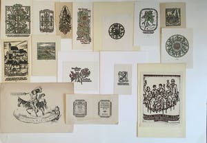 Niet of onleesbaar gesigneerd - 103 st., inclusief 12 dubbele, klein grafiek uit Duitsland en Oostenrijk 20e eeu kopen? Bied vanaf 1!