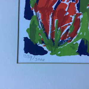 Ad van Hassel - Rode Tulpen. kopen? Bied vanaf 40!