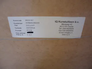 Herman Brood - Zeefdruk, "de zeelucht van Uw doos" kopen? Bied vanaf 225!