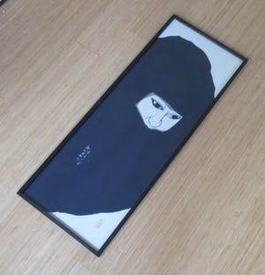 Niet of onleesbaar gesigneerd - Drieluik van Modernistische Japanse zijde schilderijen kopen? Bied vanaf 1!