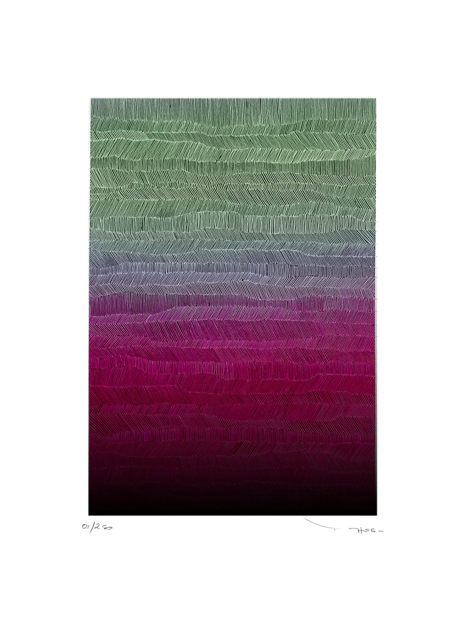 TEHOS - Grand carré long 2025 - P01 - Gelimiteerde gesigneerde oplage kopen? Bied vanaf 25!