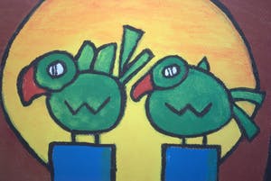 Piet Quekel - Zeefdruk oplage 130 kopen? Bied vanaf 30!