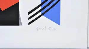 Jozef Mees - Zeefdruk - Gesigneerd - 54x42 cm - 1977 kopen? Bied vanaf 65!