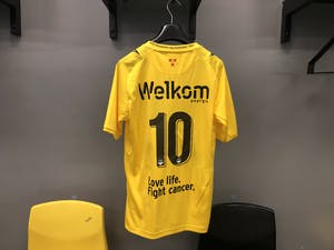 Curiosa - Swim to Fight Cancer wedstrijdshirt - Hüseyin Dogan kopen? Bied vanaf 50!