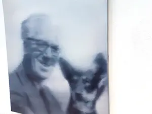 Erwin van Krey - Man and dog kaufen? Bieten Sie von 250!