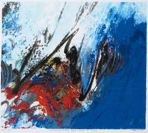 Mattie Schilders - Zeefdruk, Water, Bron van leven 3 kopen? Bied vanaf 1!