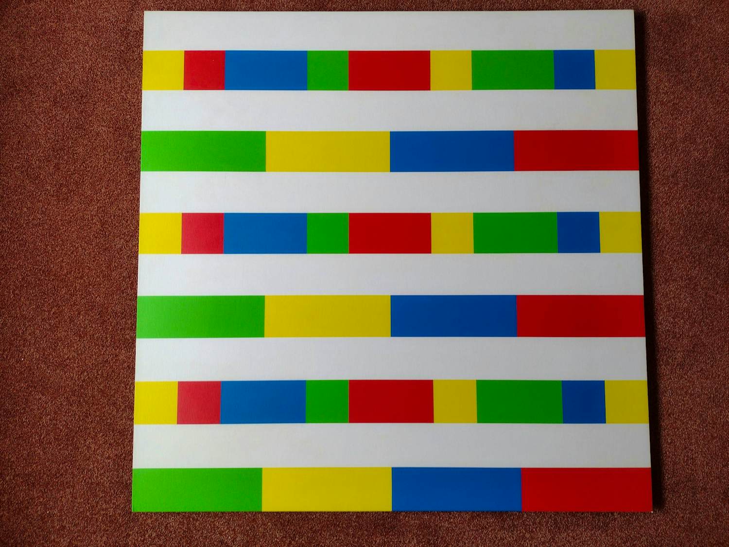 Ton Gouka - 100 x 100 KLEURENSPECTAKEL OP PANEEL verkocht voor € 50!