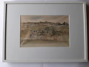 Ger Sluijter - Aquarel, Titel, Wales. kopen? Bied vanaf 35!
