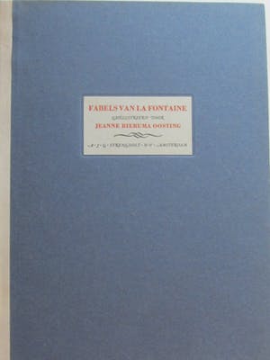 Jeanne Bieruma Oosting - 12 etsen fabels kopen? Bied vanaf 20!