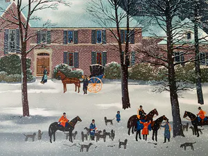 Michel Delacroix - La Chasse d'Hiver kopen? Bied vanaf 45!