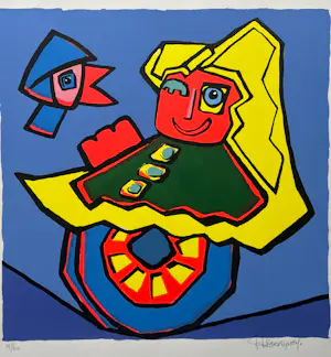 Ad Verstijnen - Zonder titel kopen? Bied vanaf 40!