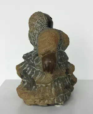 Colleen Madamombe - Afrikaans zeepstenen beeld van vrouw, Zonder titel kopen? Bied vanaf 150!