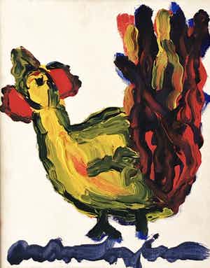 Anton Heyboer - De kip verkocht voor € 70!