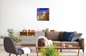 Elena Polyakova - Wandeling in Kalverstraat Amsterdam kopen? Bied vanaf 55!