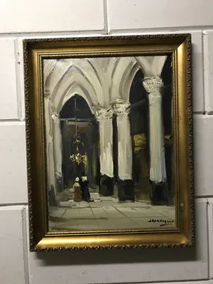 Buy Jan Kelderman - Kerk Interieur? Bid from 45!