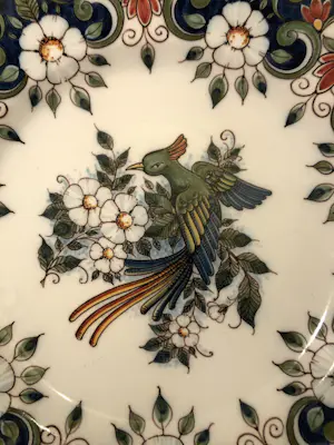 Koninklijke Tichelaar Makkum - Makkum Koninklijke Tichelaar Paradijsvogel sierbord nr B031 kopen? Bied vanaf 35!