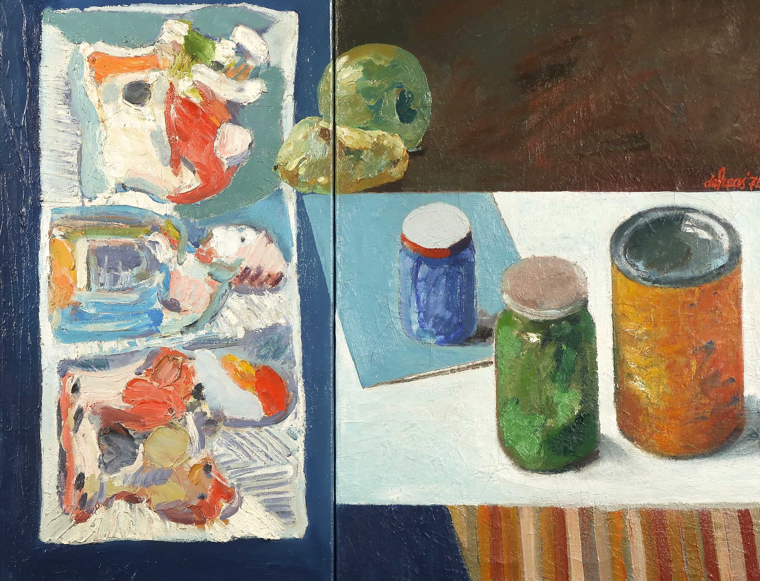 Toon de Haas - Olieverf op doek, Sprookje - Ingelijst kopen? Bied vanaf 200!