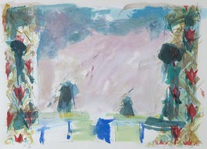 Richard Smeets - Zeefdruk, Zonder titel - Ingelijst kopen? Bied vanaf 20!