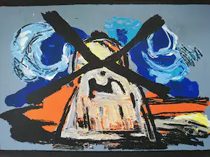 Karel Appel - Proefdruk 'De Molen' kopen? Bied vanaf 1!