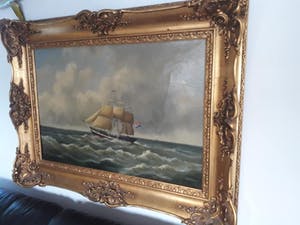 Henriette Hubregtse-Lanzing - Hollandse driemaster. (groot) kopen? Bied vanaf 245!