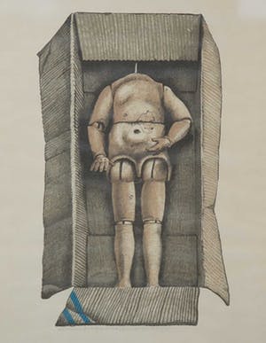 Herman Berserik - Litho, Pop in doos - Ingelijst kopen? Bied vanaf 20!