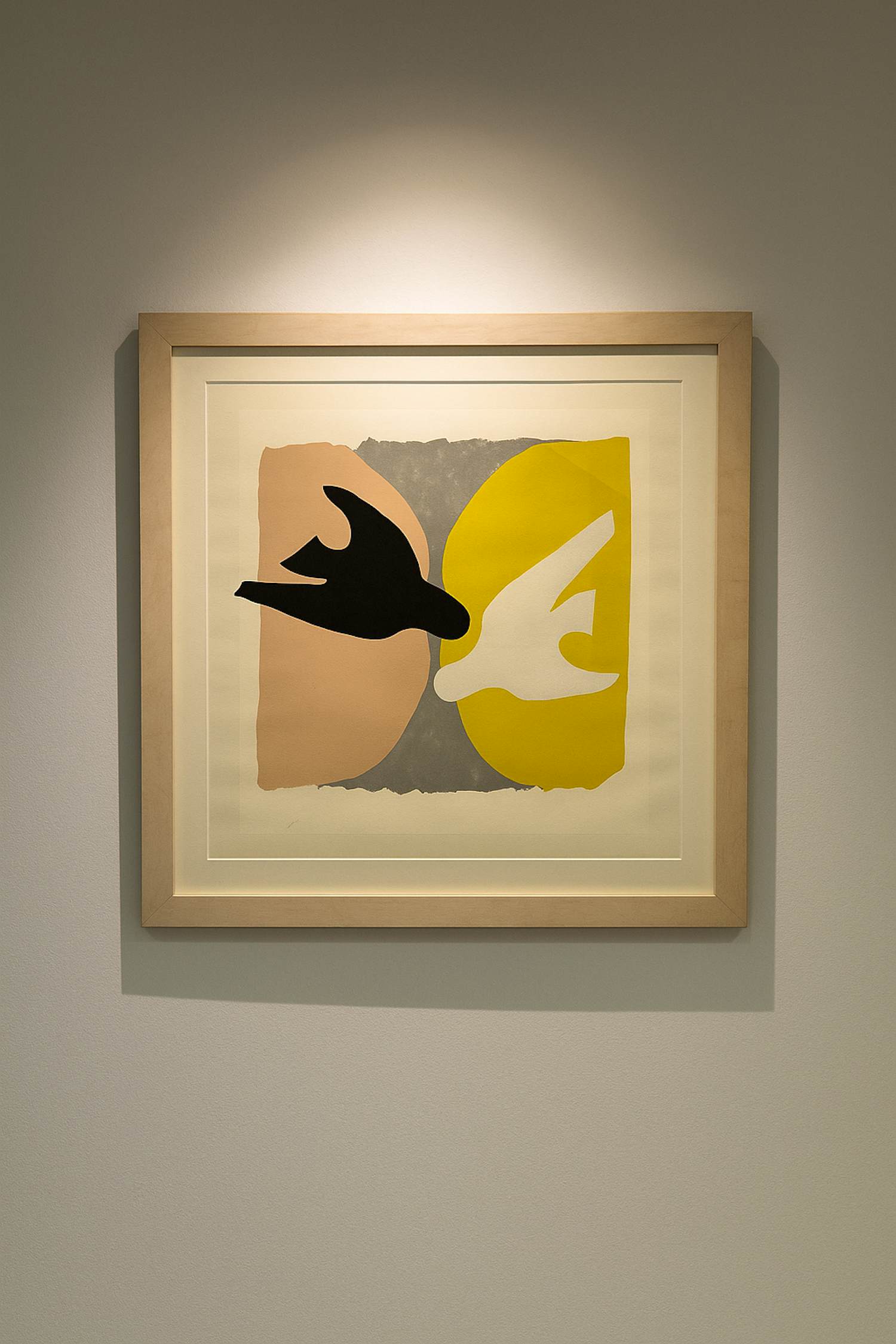 Buy Georges Braque - Georges Braque – “L’Oiseau noir et l’oiseau blanc”? Bid from 75!