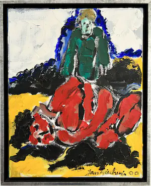 Jan Sierhuis - Olieverf op doek kopen? Bied vanaf 600!