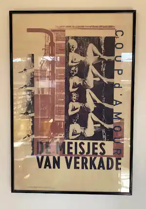 Joseph Plateau - Origineel Affiche Moderne Ballet "Meisjes van Verkade" uit 1993 vendu pour 23€ !