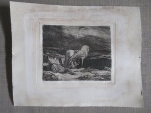 Marius Bauer - gesigneerde ets kopen? Bied vanaf 60!