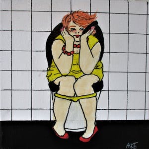 Anke Peddemors - Kunst kleinste kamertje Beppie kopen? Bied vanaf 18!