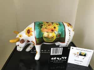 Marianne Bey - Sunflowers van Gogh verkocht voor € 35!